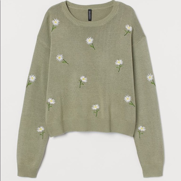 h&m daisy jumper